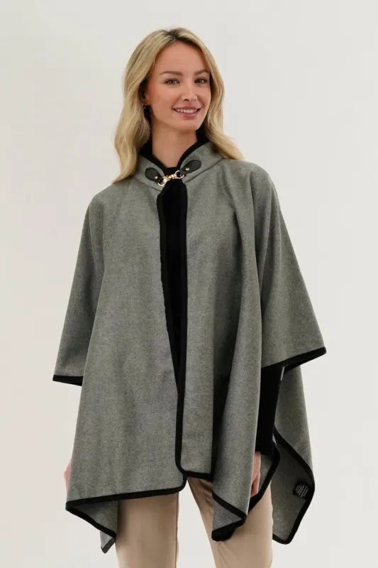 Canada Weather Gear Basic Poncho - Grey sold by Fairweather