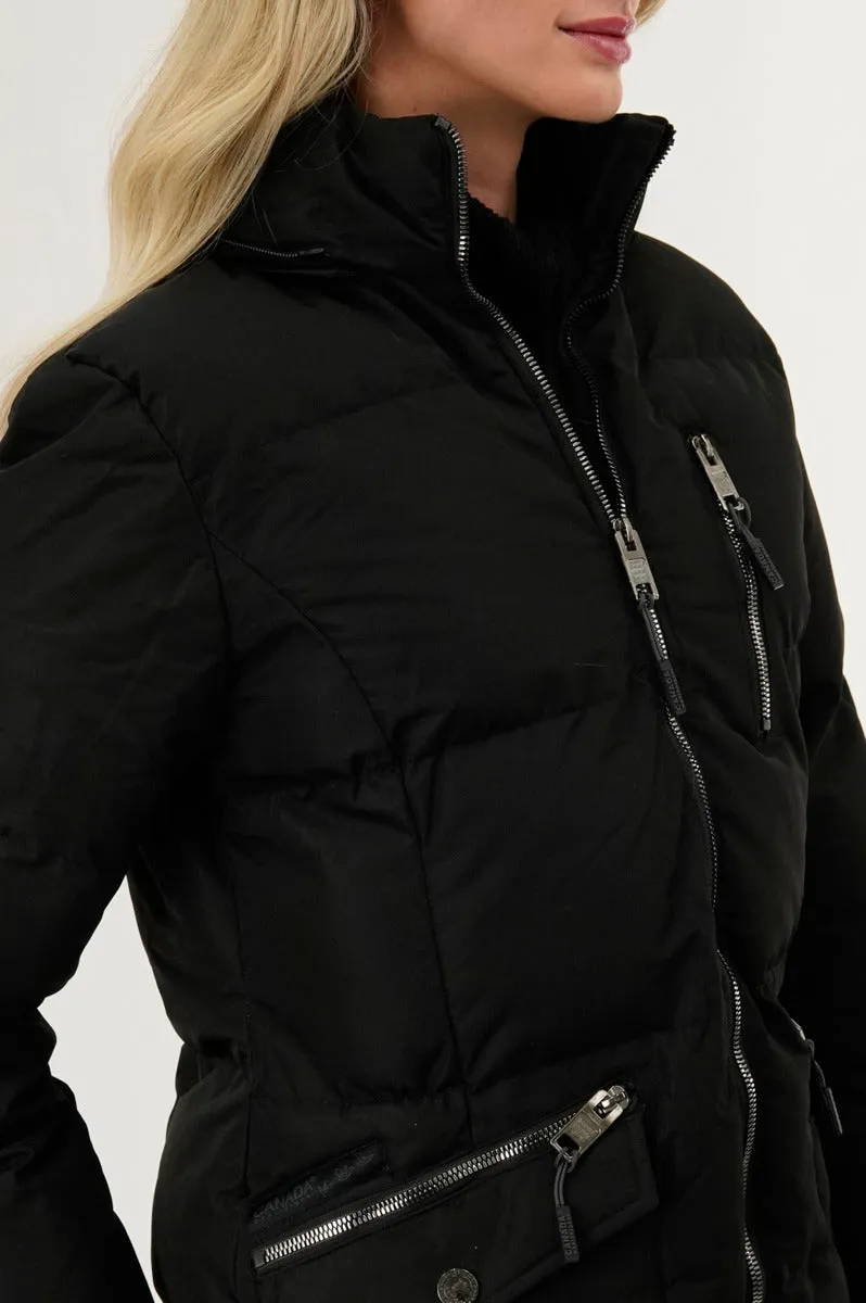 Canada Weather Gear Faux Fur Lined Hood Parka Jacket - Black sold by Fairweather product image thumbnail 4
