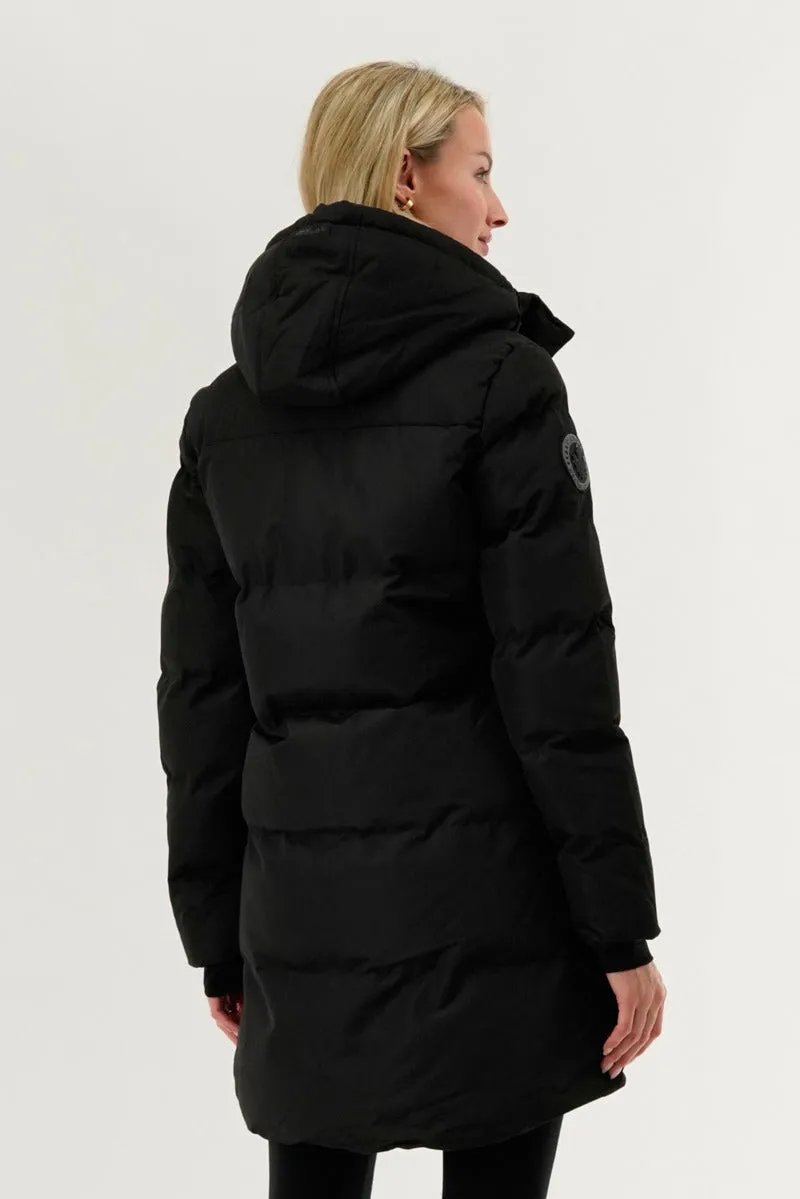 Canada Weather Gear Colour Block Puffer Parka Jacket - Black sold by Fairweather product image thumbnail 3