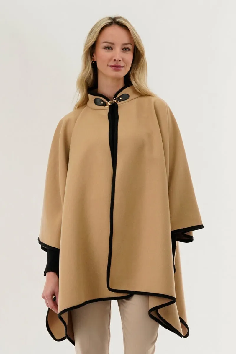 Canada Weather Gear Basic Poncho - Cream sold by Fairweather