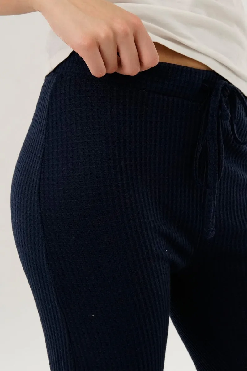 Waffle Knit Joggers - Navy sold by Fairweather product image thumbnail 4