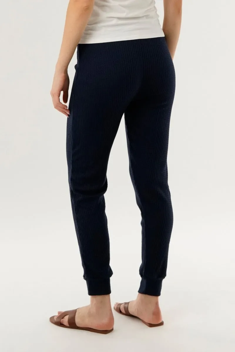 Waffle Knit Joggers - Navy sold by Fairweather product image thumbnail 3