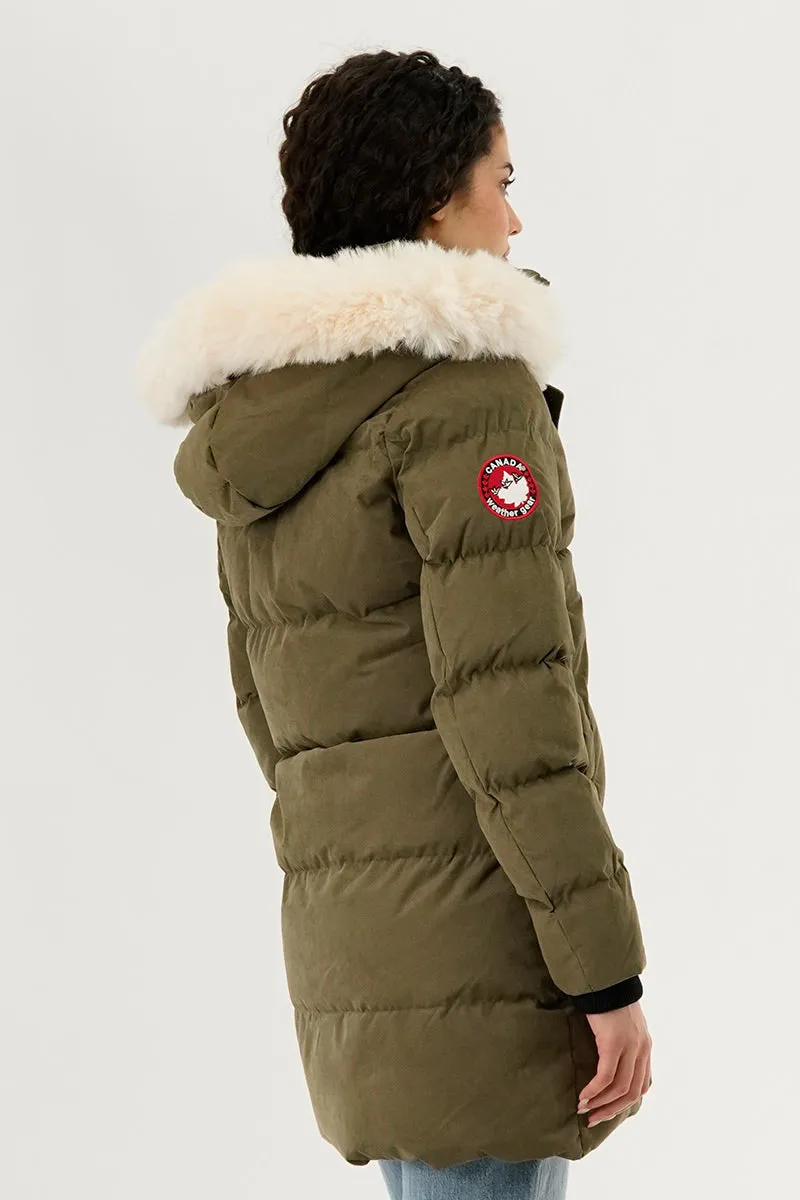 Canada Weather Gear Hip Length Parka Jacket - Green sold by Fairweather product image thumbnail 3