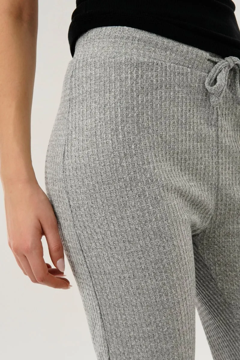 International INC Company Waffle Knit Joggers - Grey sold by Fairweather product image thumbnail 4