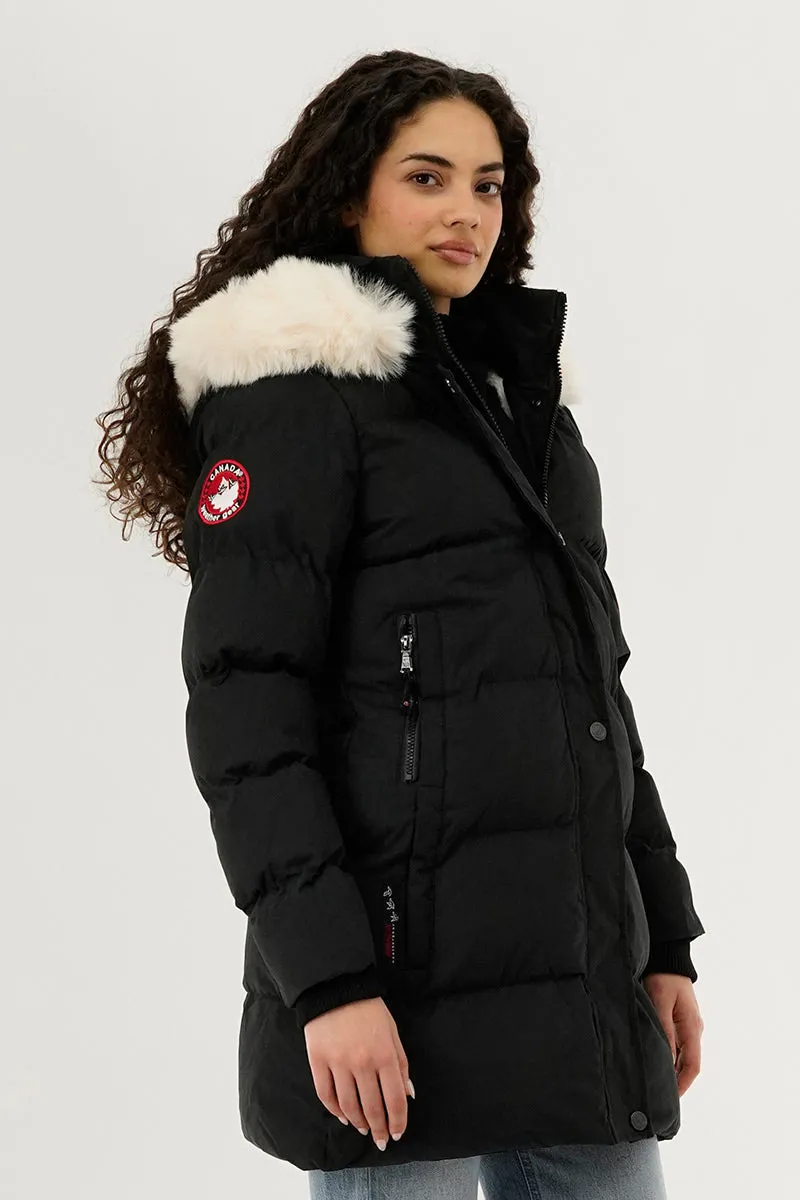 Hip Length Parka Jacket - Black sold by Fairweather product image thumbnail 2