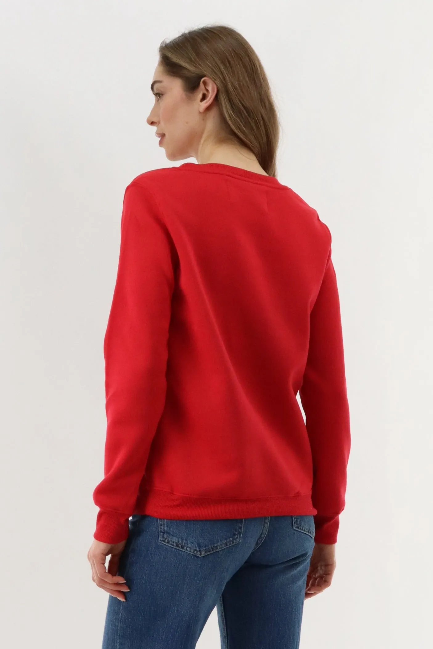 Festive Merry Christmas Sweater - Red sold by Fairweather product image thumbnail 3