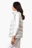 Canada Weather Gear Solid Bubble Vest - White sold by Fairweather
