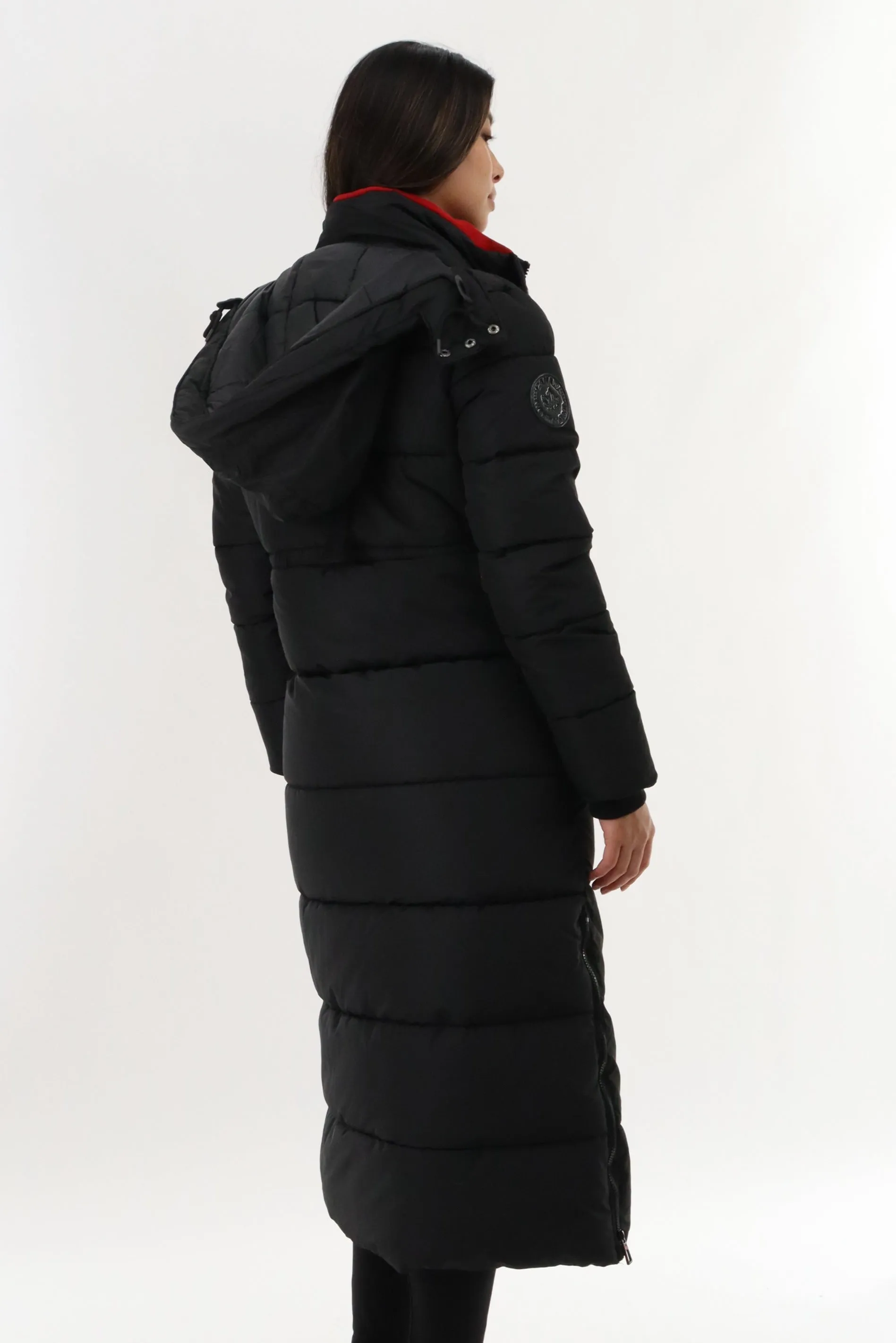 Canada Weather Gear Long Quilted Parka Jacket - Black sold by Fairweather product image thumbnail 3