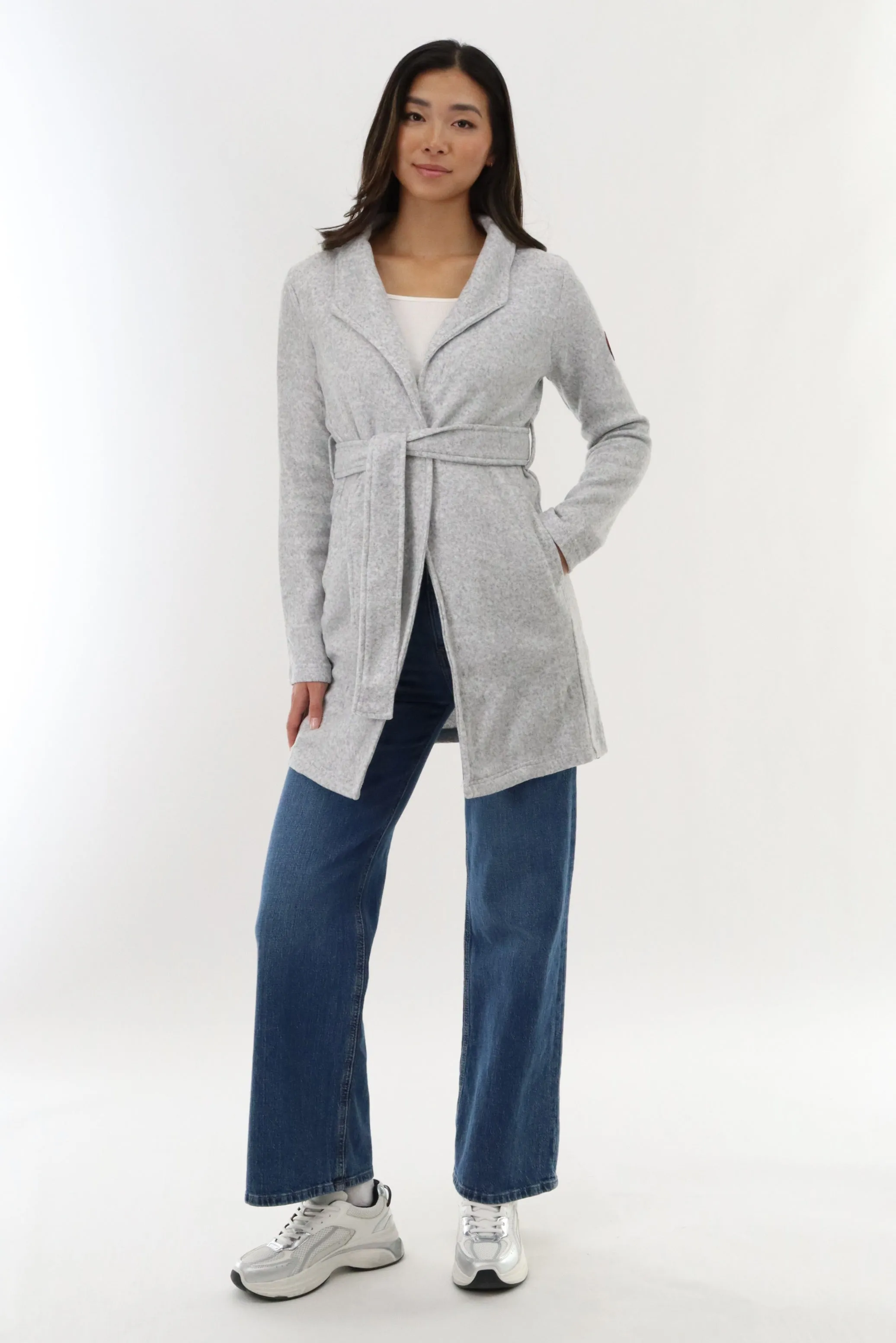 Canada Weather Gear Fleece Wrap Lightweight Jacket - Grey sold by Fairweather product image thumbnail 5