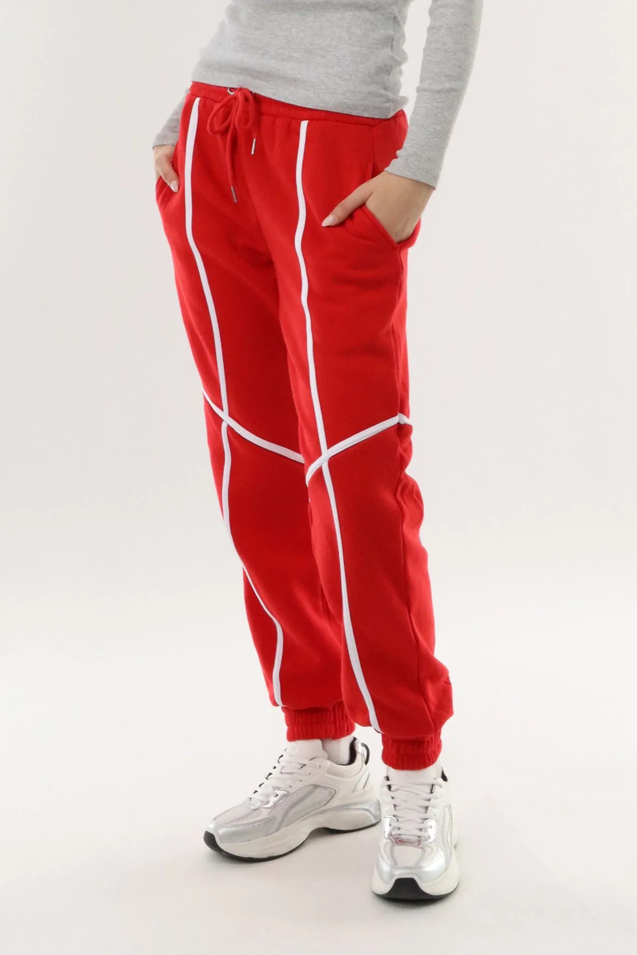 Fleece Joggers - Red sold by Fairweather product image thumbnail 2