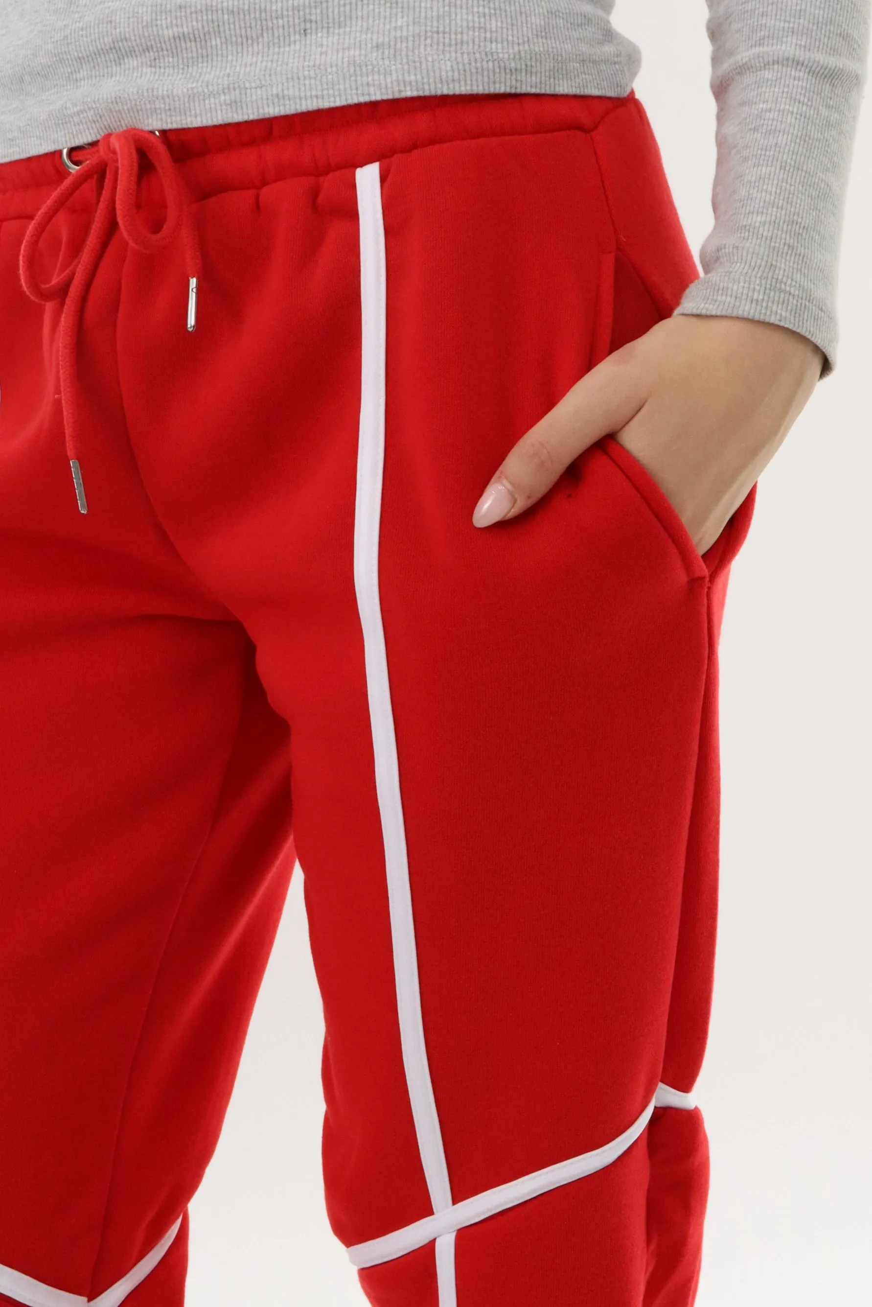 Fleece Joggers - Red sold by Fairweather product image thumbnail 4