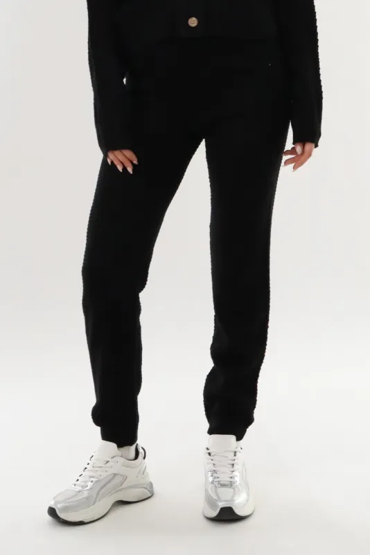 Runaway Bay Knit Joggers - Black sold by Fairweather