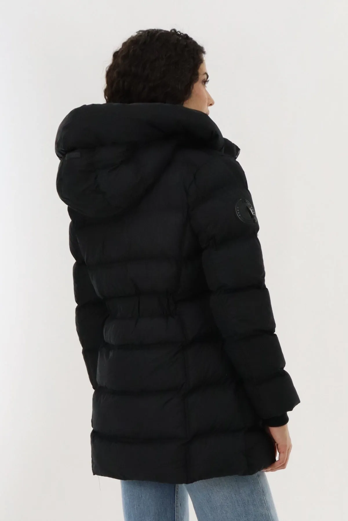 Canada Weather Gear Double Zip Hooded Parka Jacket - Black sold by Fairweather product image thumbnail 3