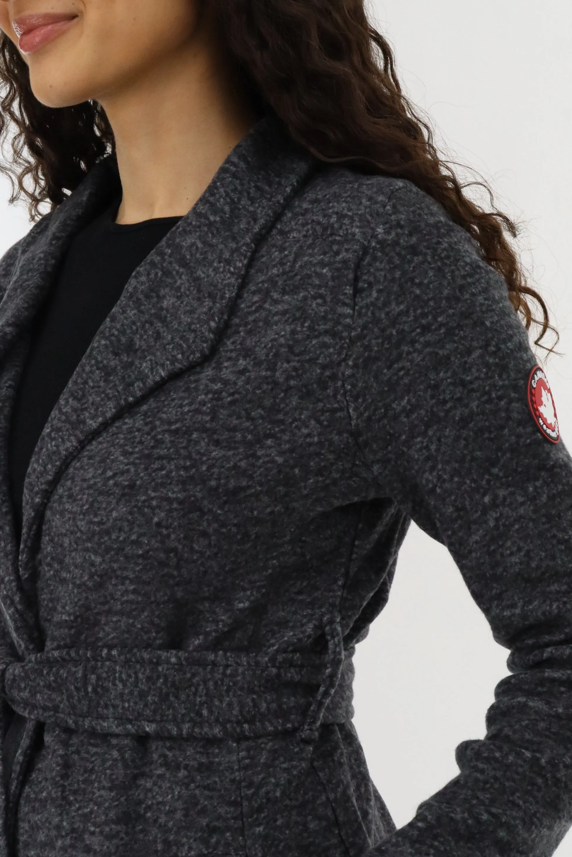 Canada Weather Gear Fleece Wrap Lightweight Jacket - Black sold by Fairweather product image thumbnail 4