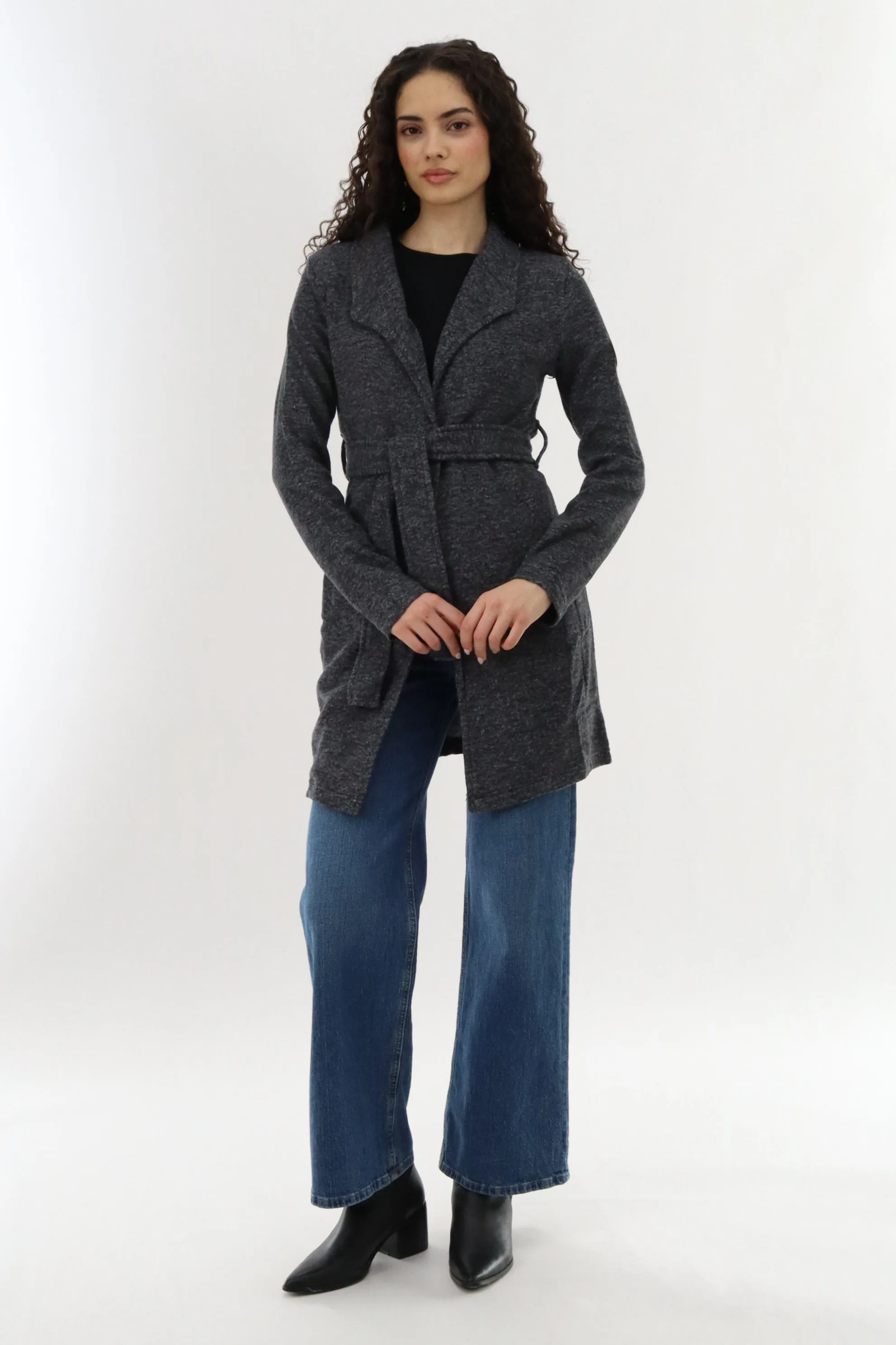 Canada Weather Gear Fleece Wrap Lightweight Jacket - Black sold by Fairweather product image thumbnail 5