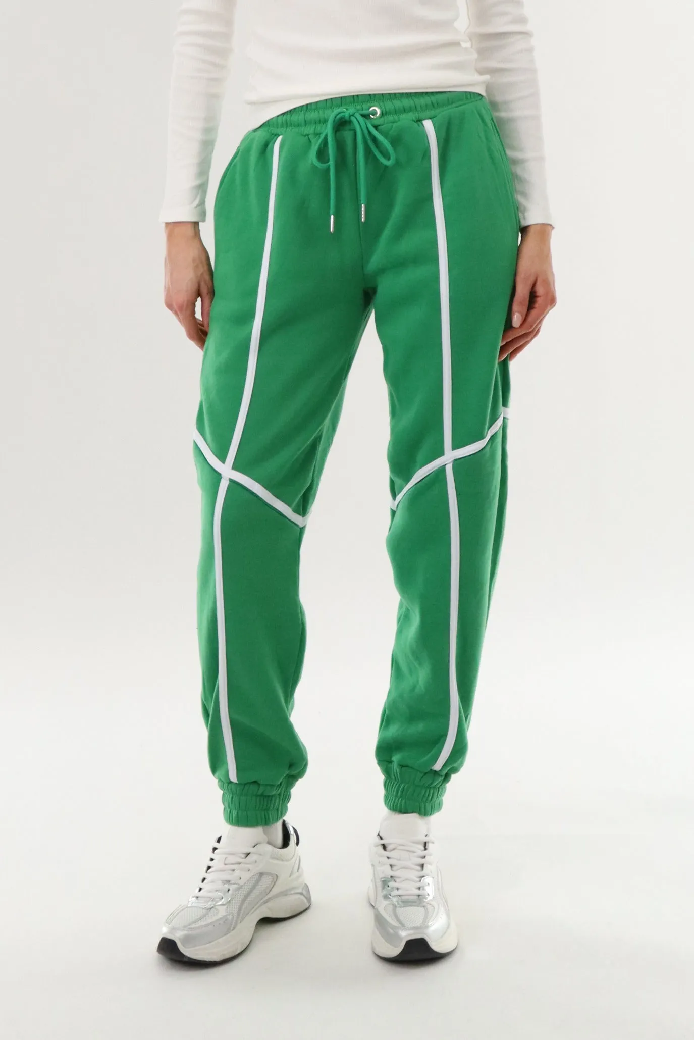 Fleece Joggers - Green sold by Fairweather