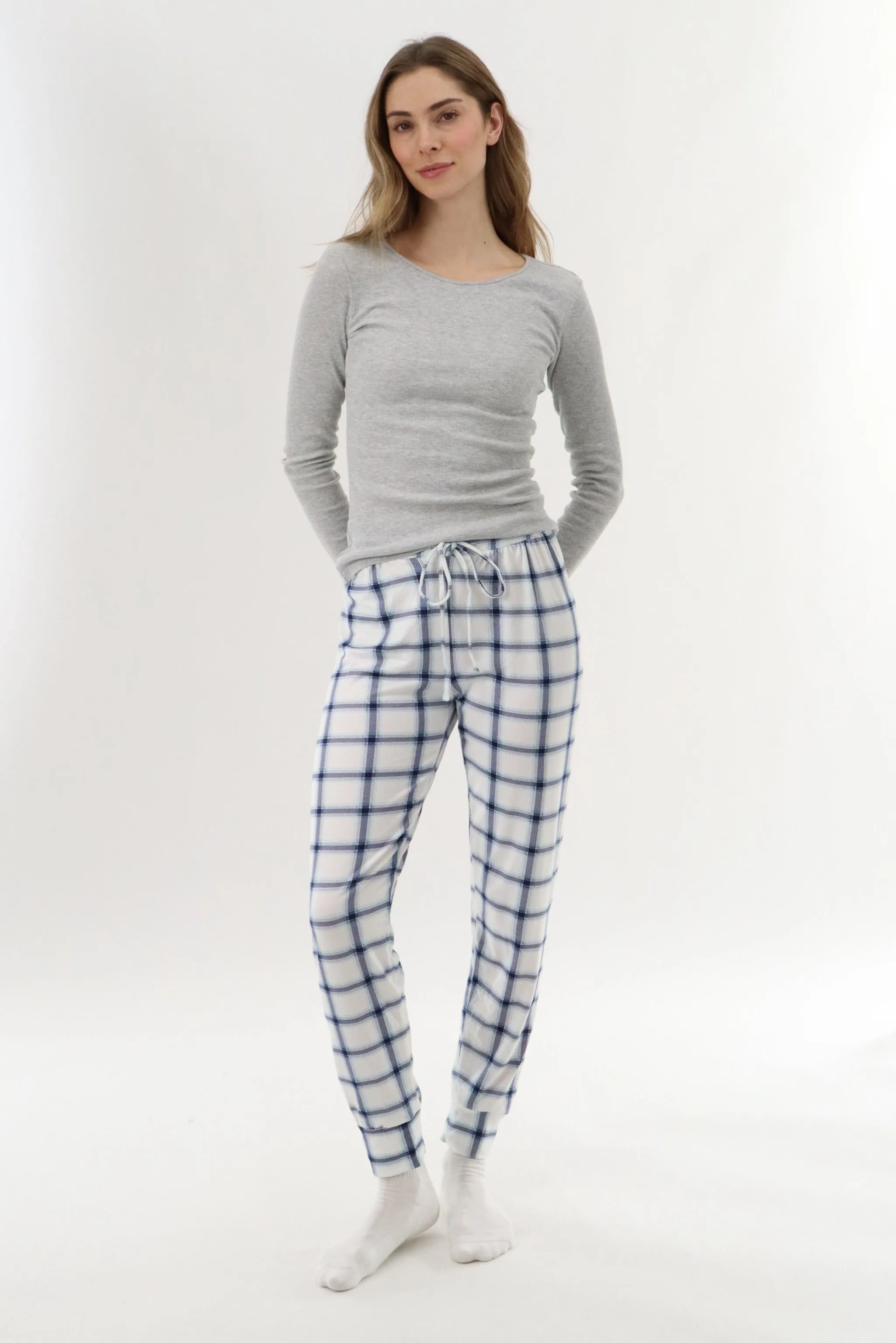 Jogger Pajama Pants - White sold by Fairweather product image thumbnail 5