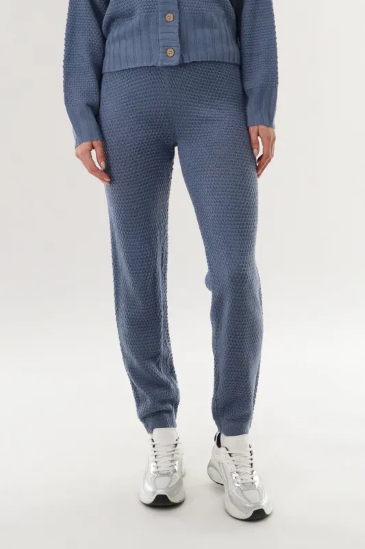Runaway Bay Knit Joggers - Blue sold by Fairweather