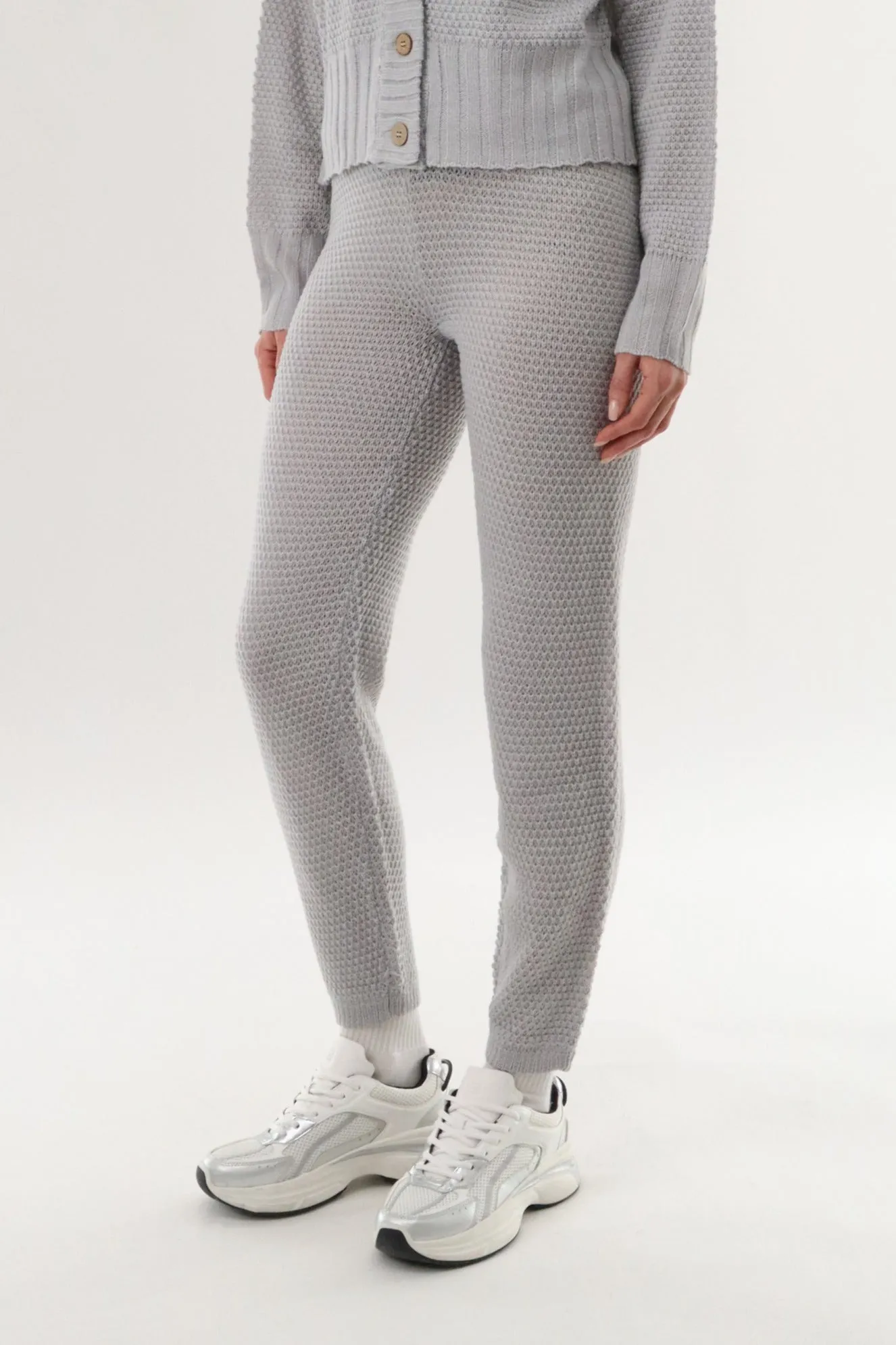 Runaway Bay Knit Joggers - Grey sold by Fairweather product image thumbnail 2