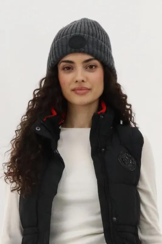 Canada Weather Gear Gloves and Ribbed Knit Hat - Grey sold by Fairweather