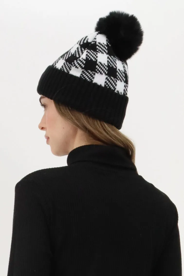 Canada Weather Gear Gloves and Pom Pom Hat - Black sold by Fairweather product image thumbnail 3