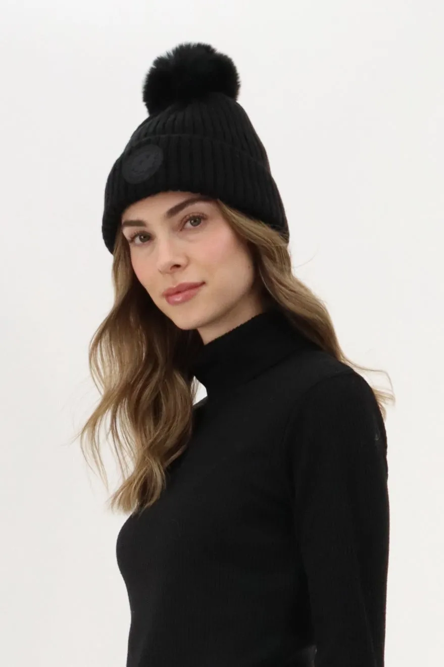 Canada Weather Gear Gloves and Pom Pom Hat - Black sold by Fairweather product image thumbnail 2