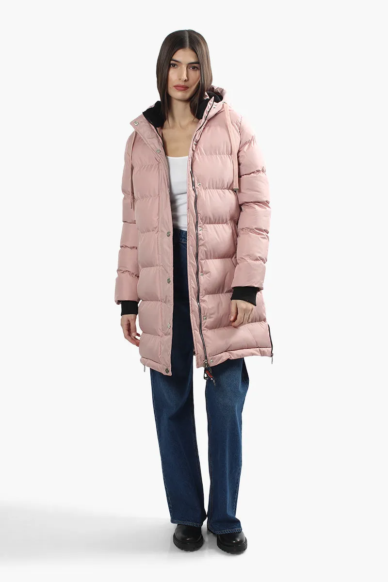 Canada Weather Gear Side Zip Puffer Parka Jacket - Pink sold by Fairweather product image thumbnail 2