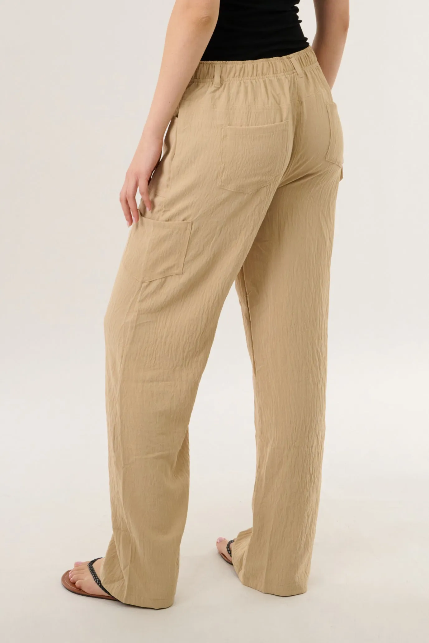 Pleated Pants - Taupe sold by Fairweather product image thumbnail 3