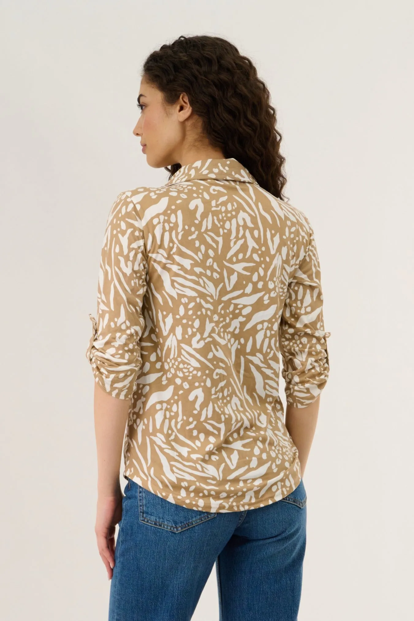 Up Blouse - Taupe sold by Fairweather product image thumbnail 3