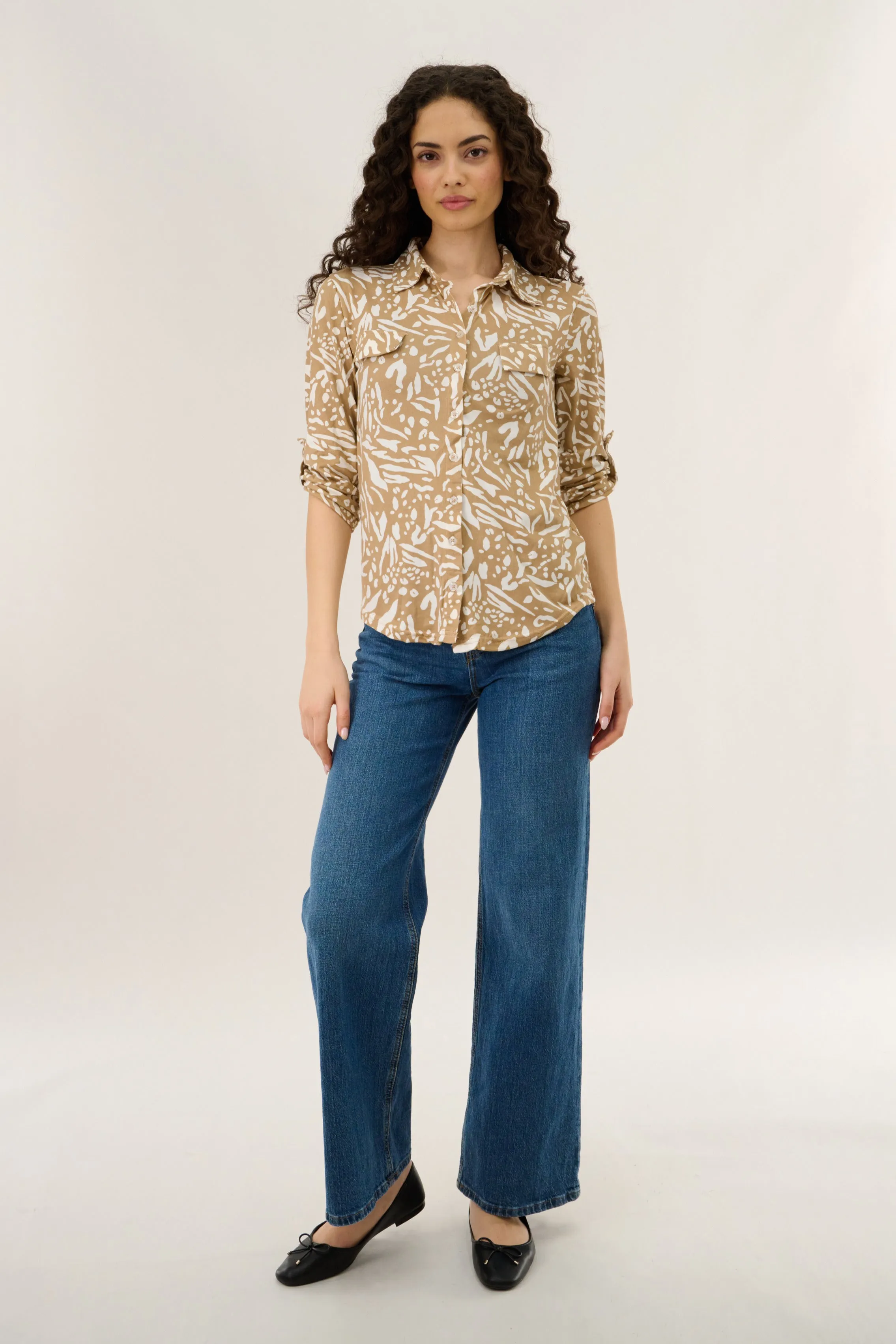 Up Blouse - Taupe sold by Fairweather product image thumbnail 5