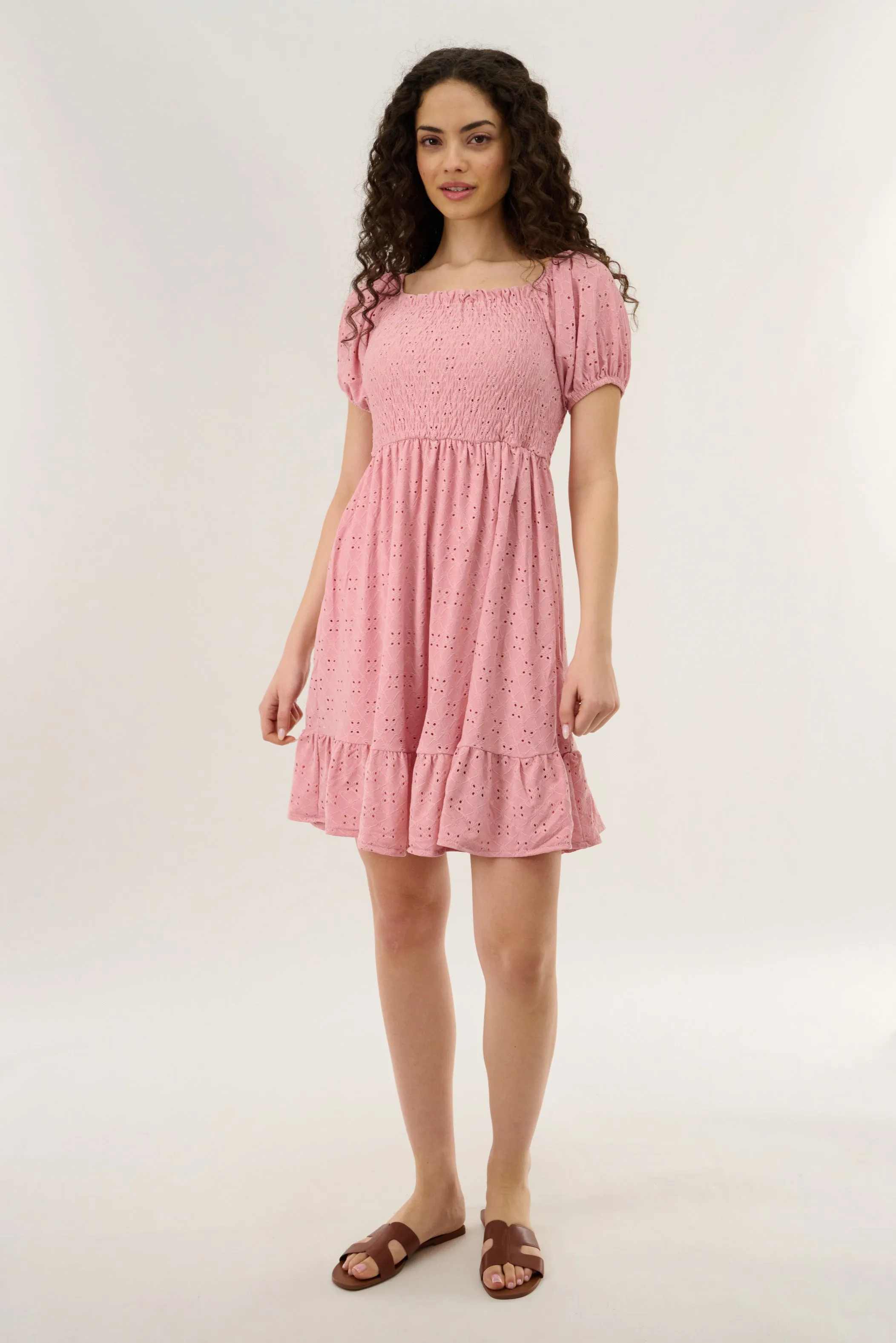 Smock Dress - Pink sold by Fairweather product image thumbnail 5