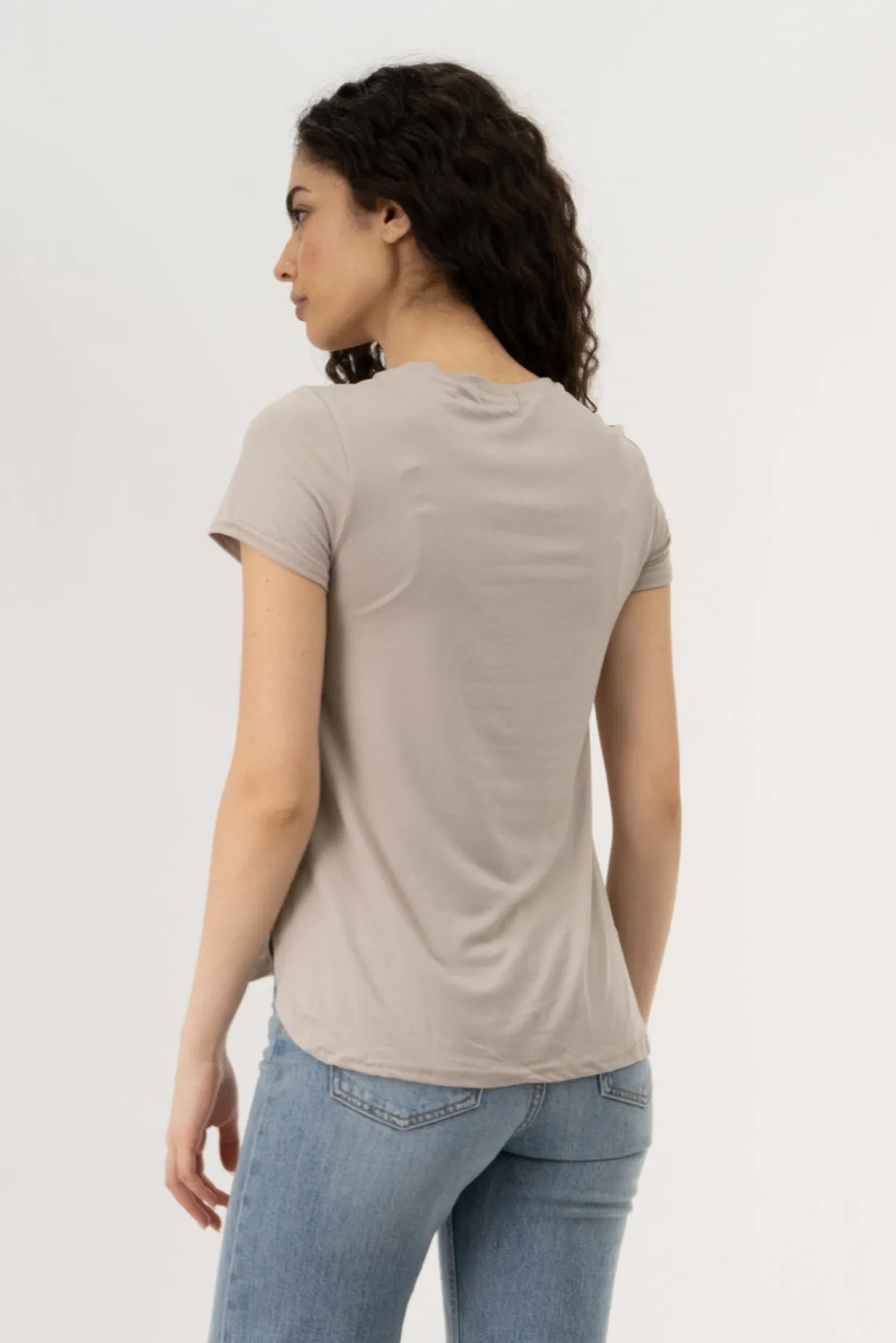 Short Sleeve City Tee - Stone sold by Fairweather product image thumbnail 3