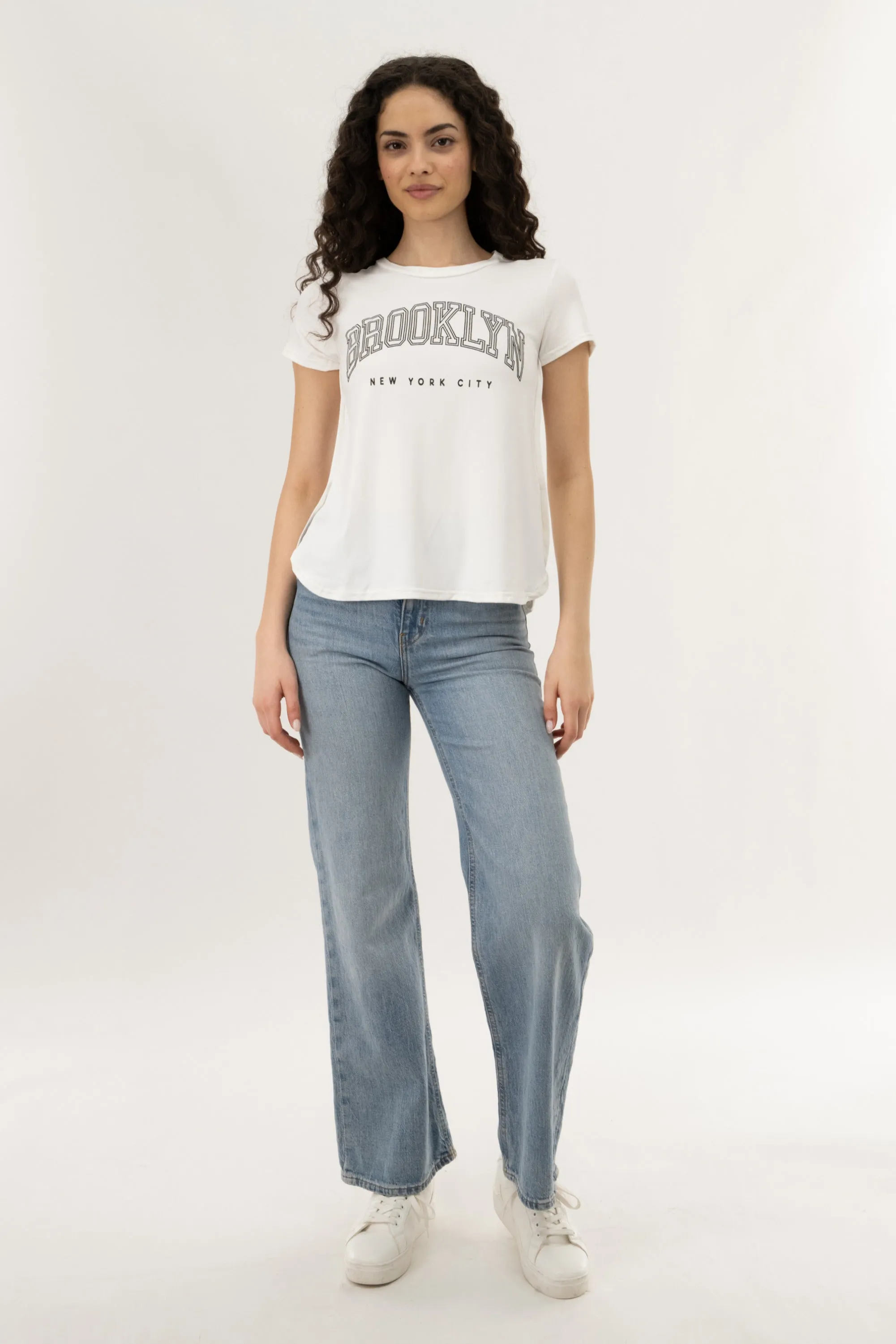 Short Sleeve City Tee - White sold by Fairweather product image thumbnail 5