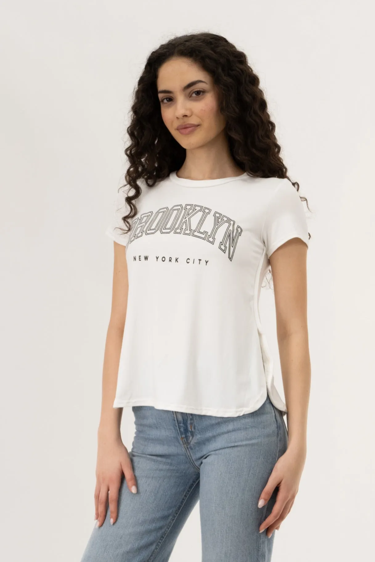 Short Sleeve City Tee - White sold by Fairweather product image thumbnail 2