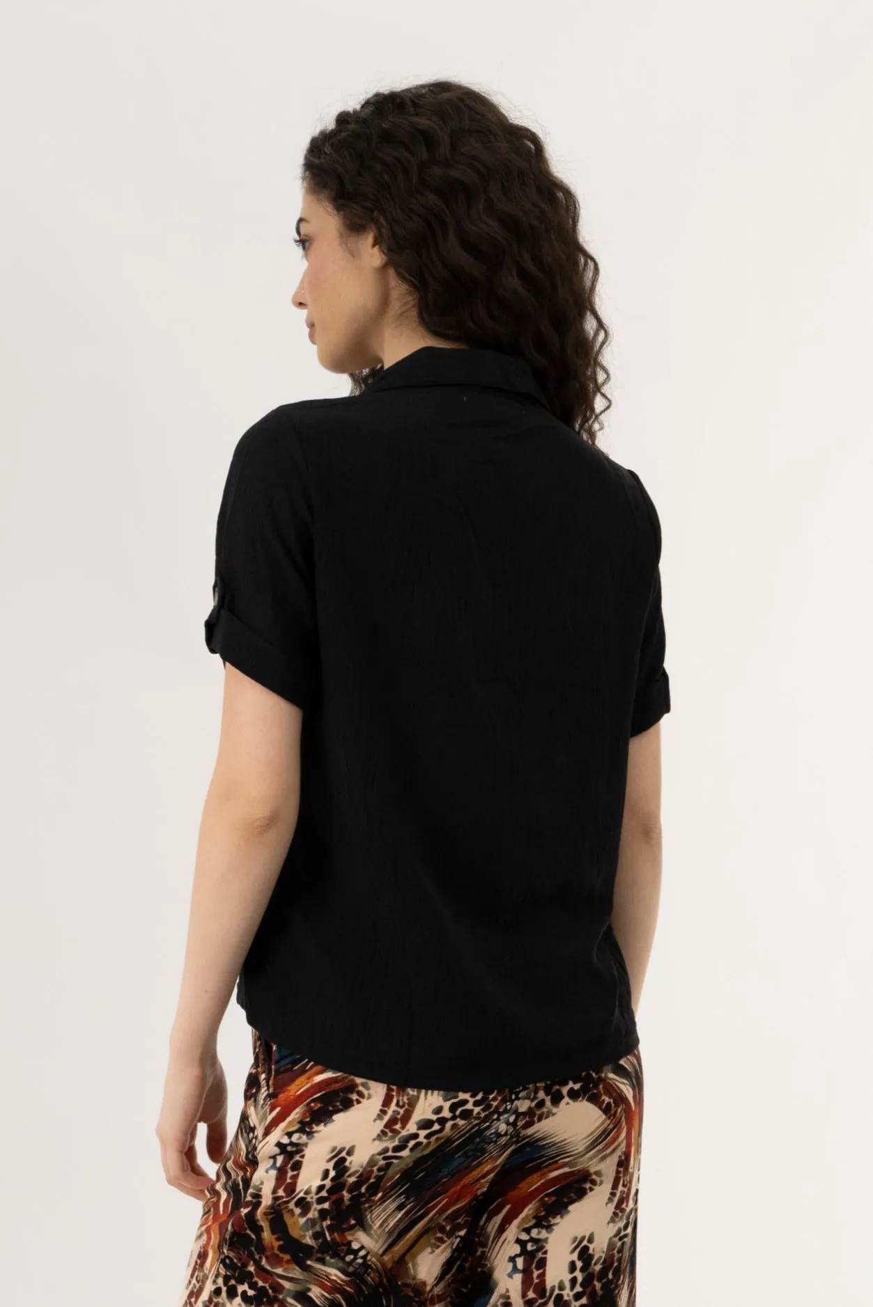 Button Down Shirt - Black sold by Fairweather product image thumbnail 3