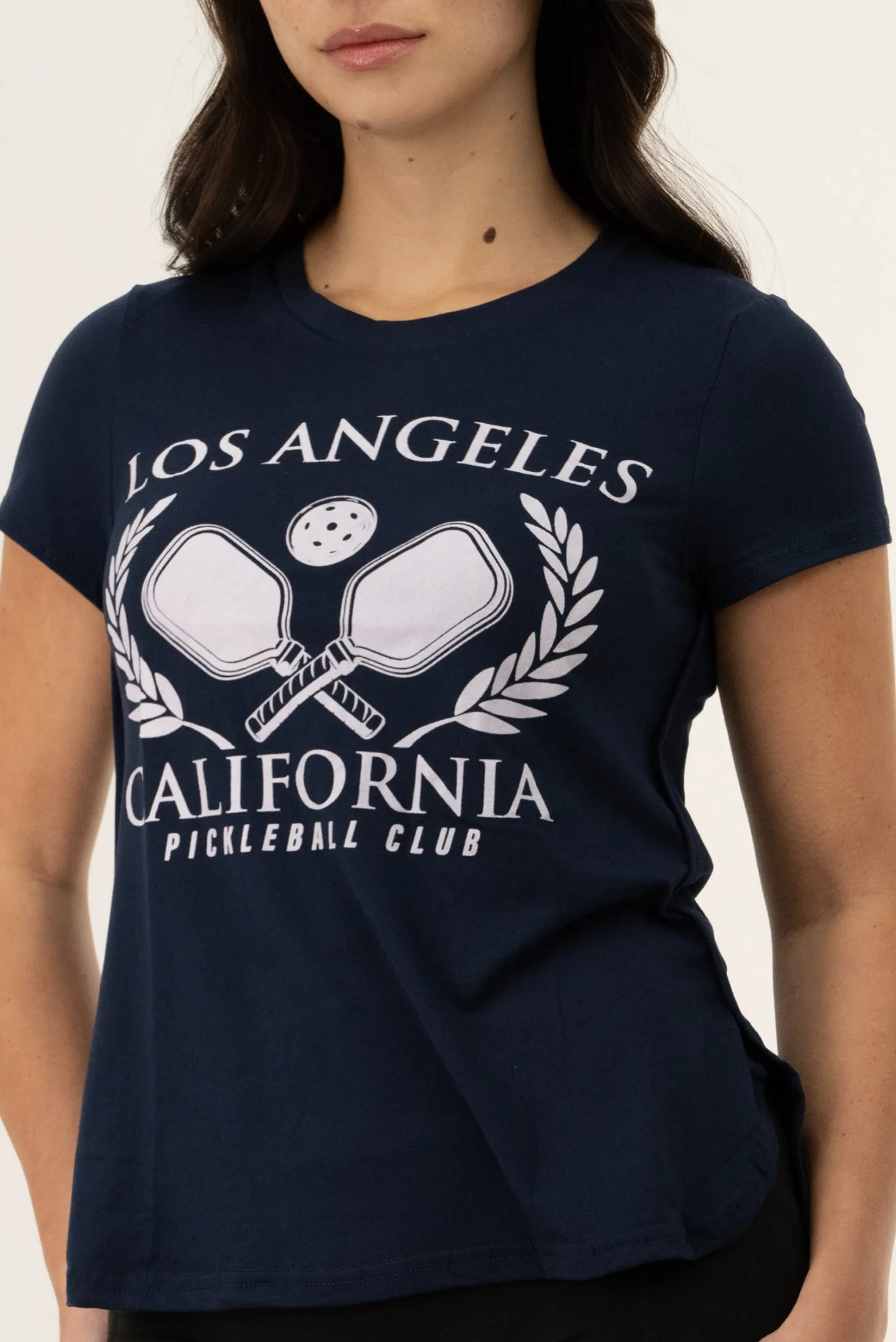 Crewneck California Tee - Navy sold by Fairweather product image thumbnail 4