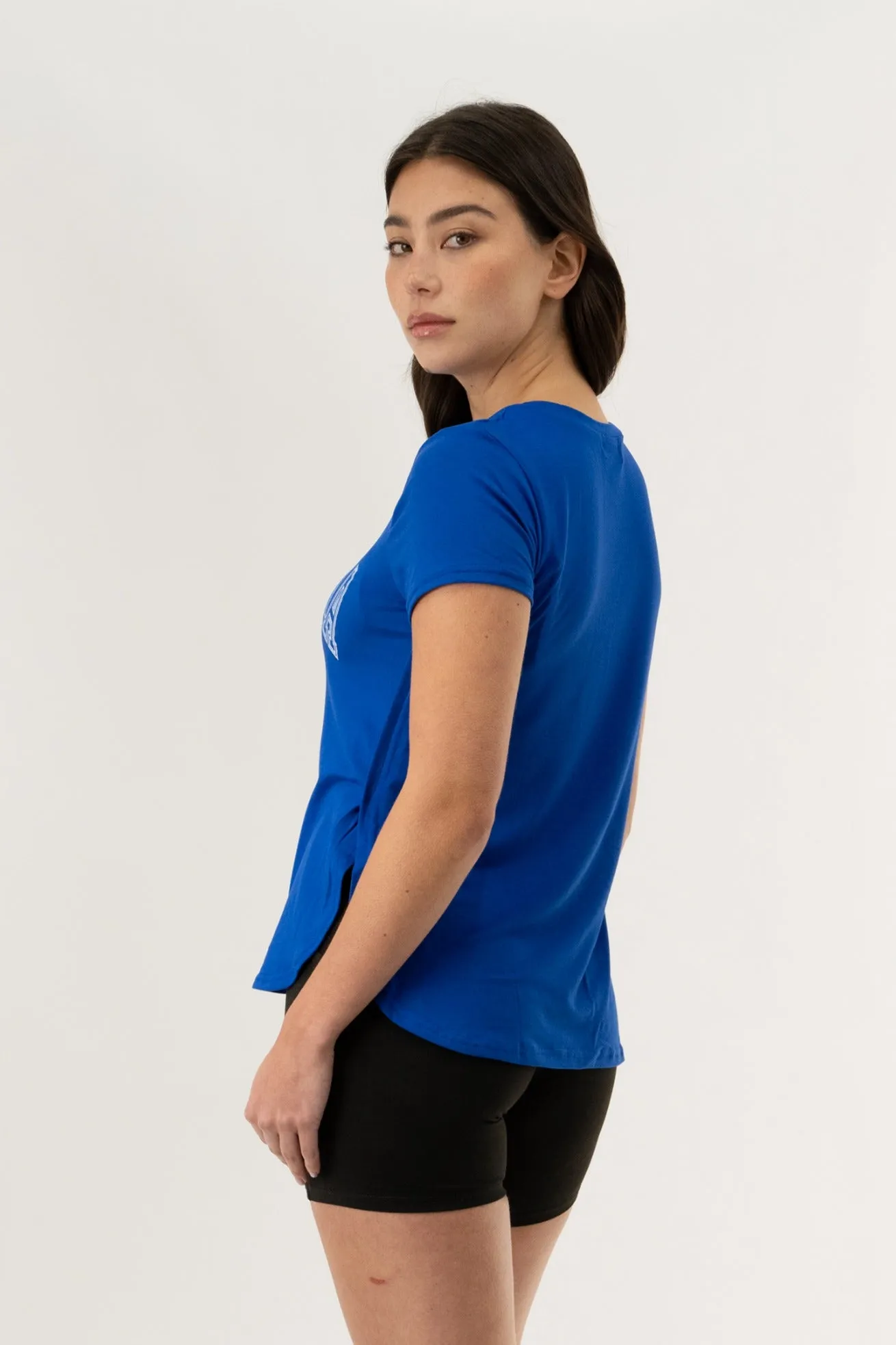 Crewneck California Tee - Blue sold by Fairweather product image thumbnail 3