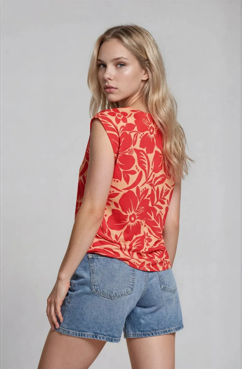 Basic Printed Tee - Red sold by Fairweather product image thumbnail 2