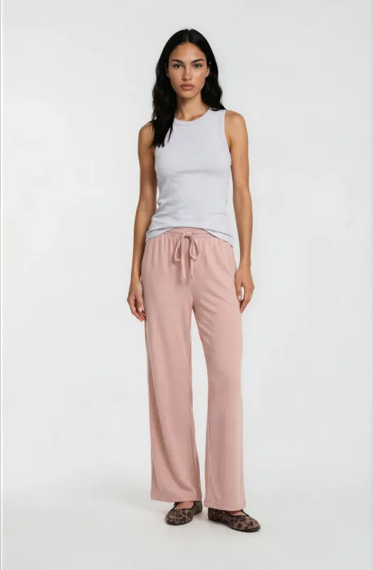Wide Leg Pants - Blush made by Fairweather