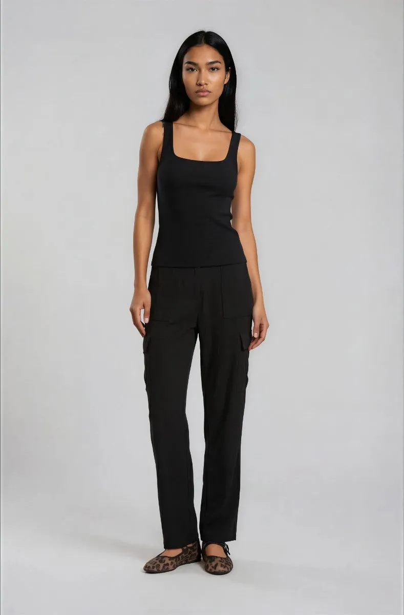 Utility Pants with Pockets - Black sold by Fairweather