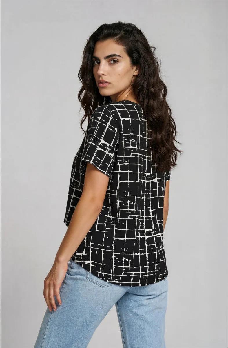 Short Sleeve Crew Neck Tee - Black sold by Fairweather product image thumbnail 2