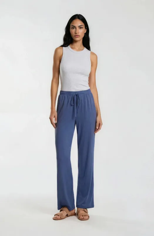 Wide Leg Pants - Blue made by Fairweather