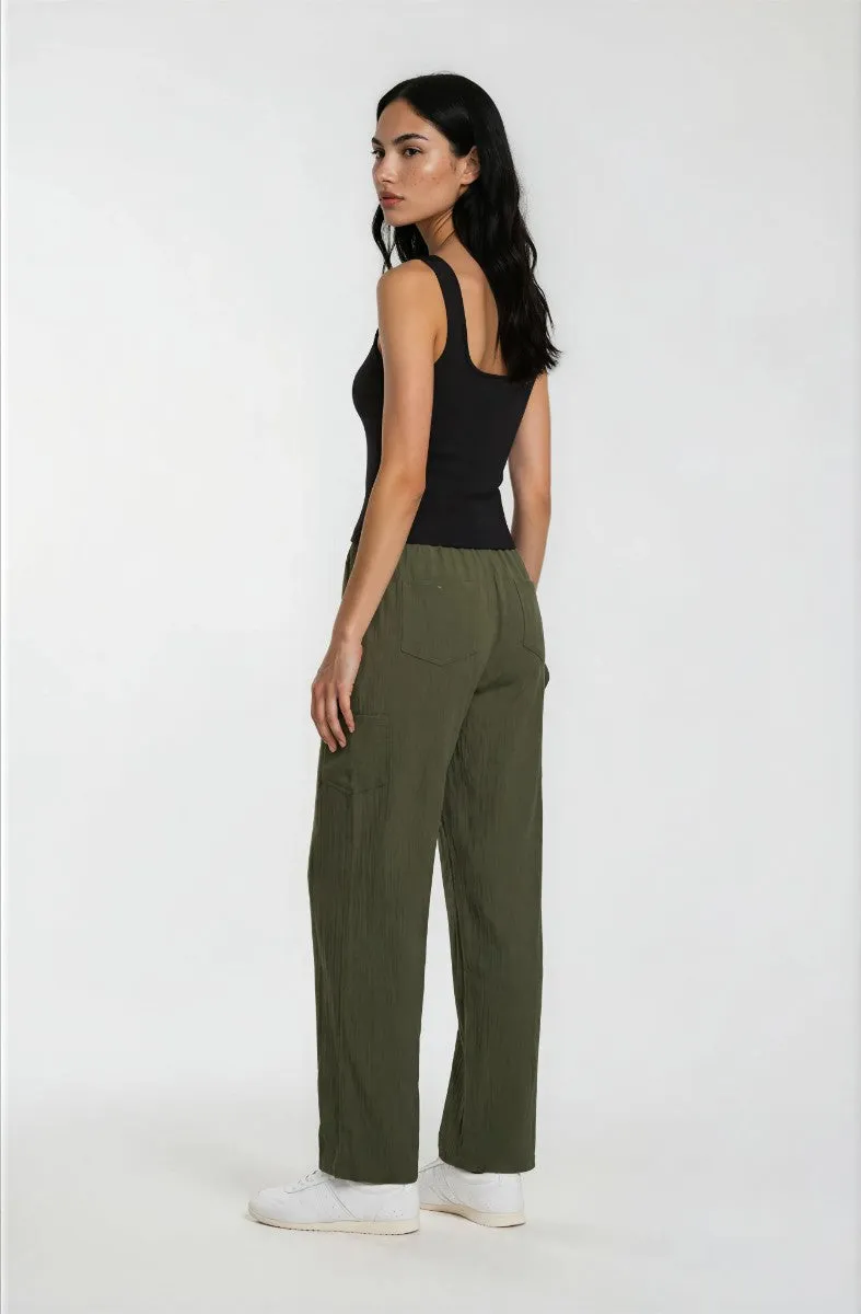 Utility Pants with Pockets - Olive sold by Fairweather product image thumbnail 2