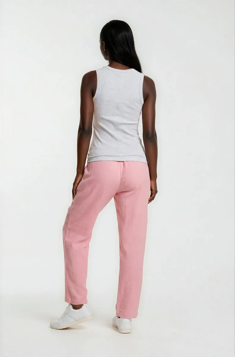 Drawstring Everyday Pants - Pink sold by Fairweather product image thumbnail 2