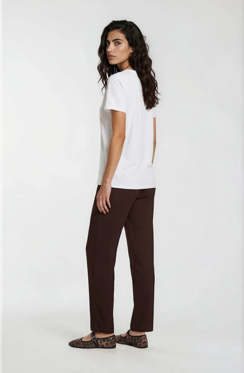 Drawstring Everyday Pants - Brown sold by Fairweather product image thumbnail 2