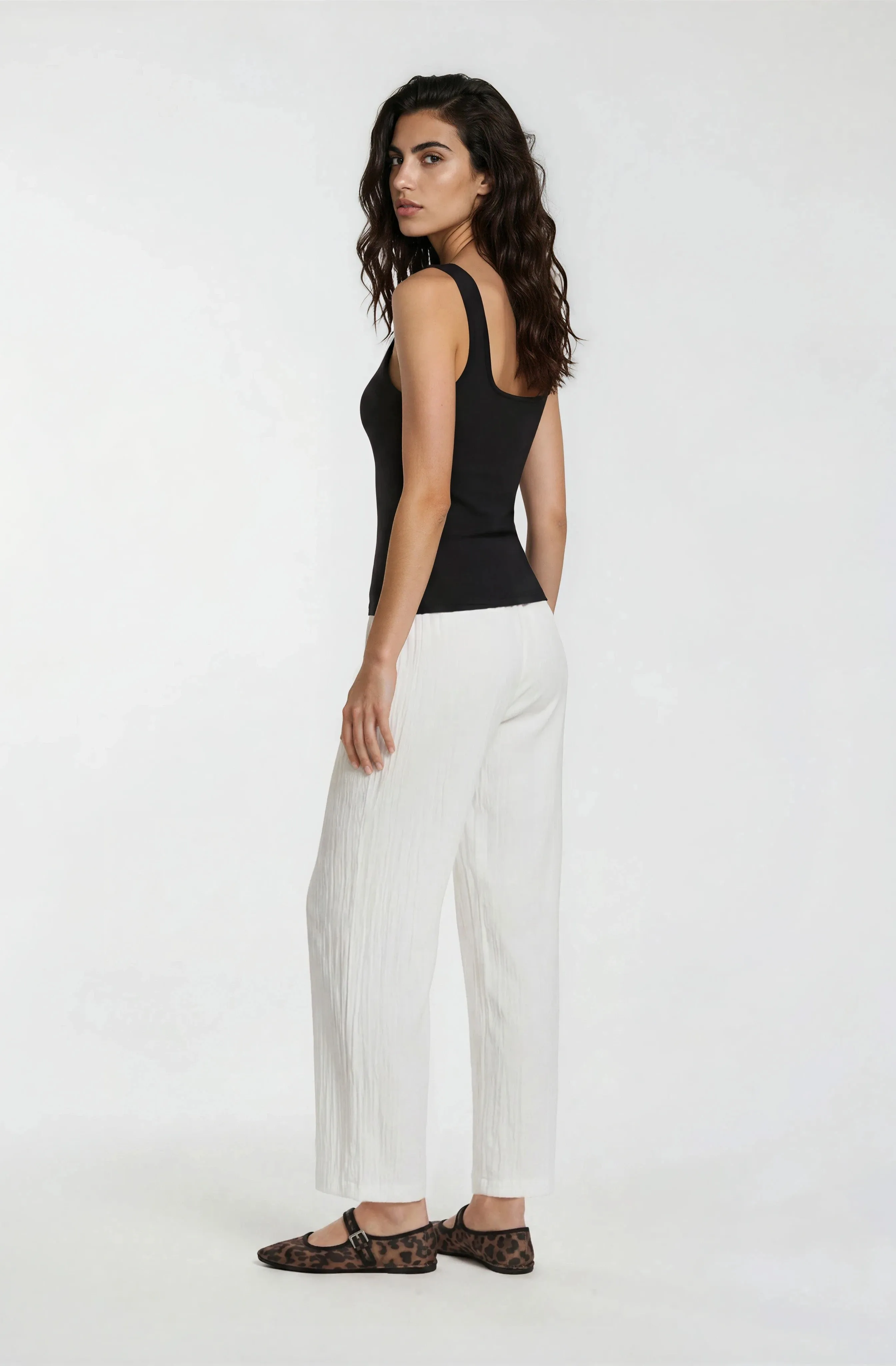 Drawstring Everyday Pants - White sold by Fairweather product image thumbnail 2