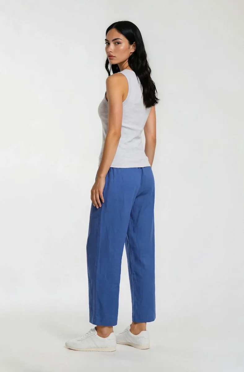 Cropped Wide Leg Pants - Blue sold by Fairweather product image thumbnail 2