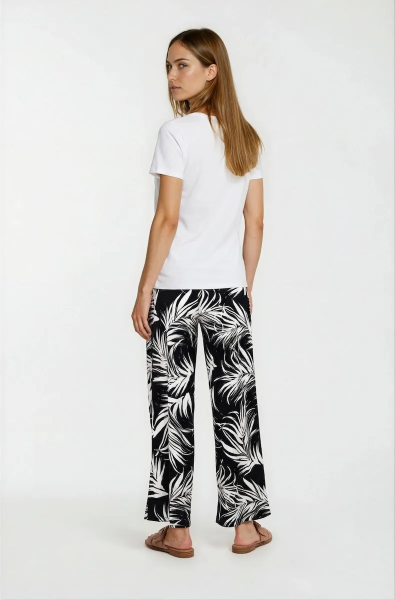 Printed Drawstring Pants - Black sold by Fairweather product image thumbnail 2