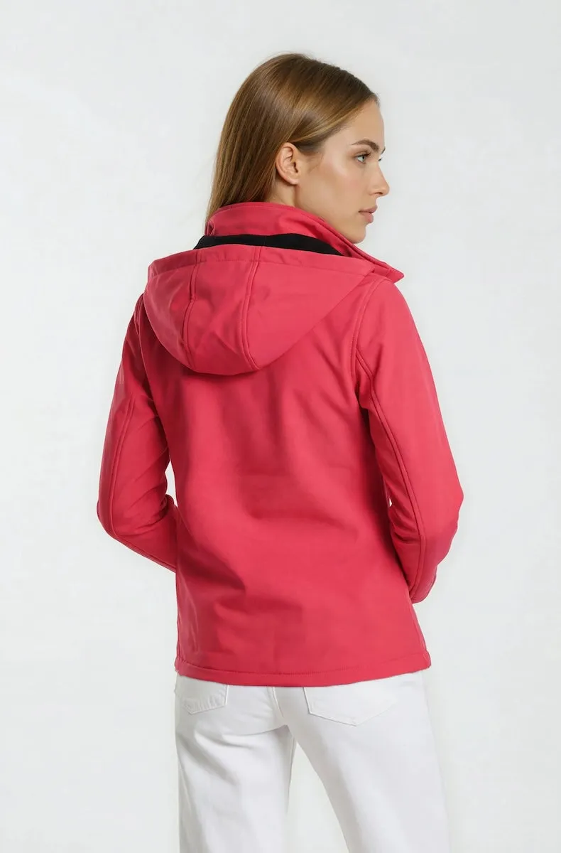 Hooded Tech Jacket - Pink sold by Fairweather product image thumbnail 2