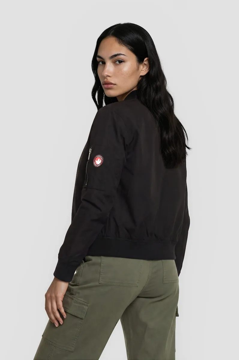 Classic Ripstop Bomber Jacket - Black sold by Fairweather product image thumbnail 2
